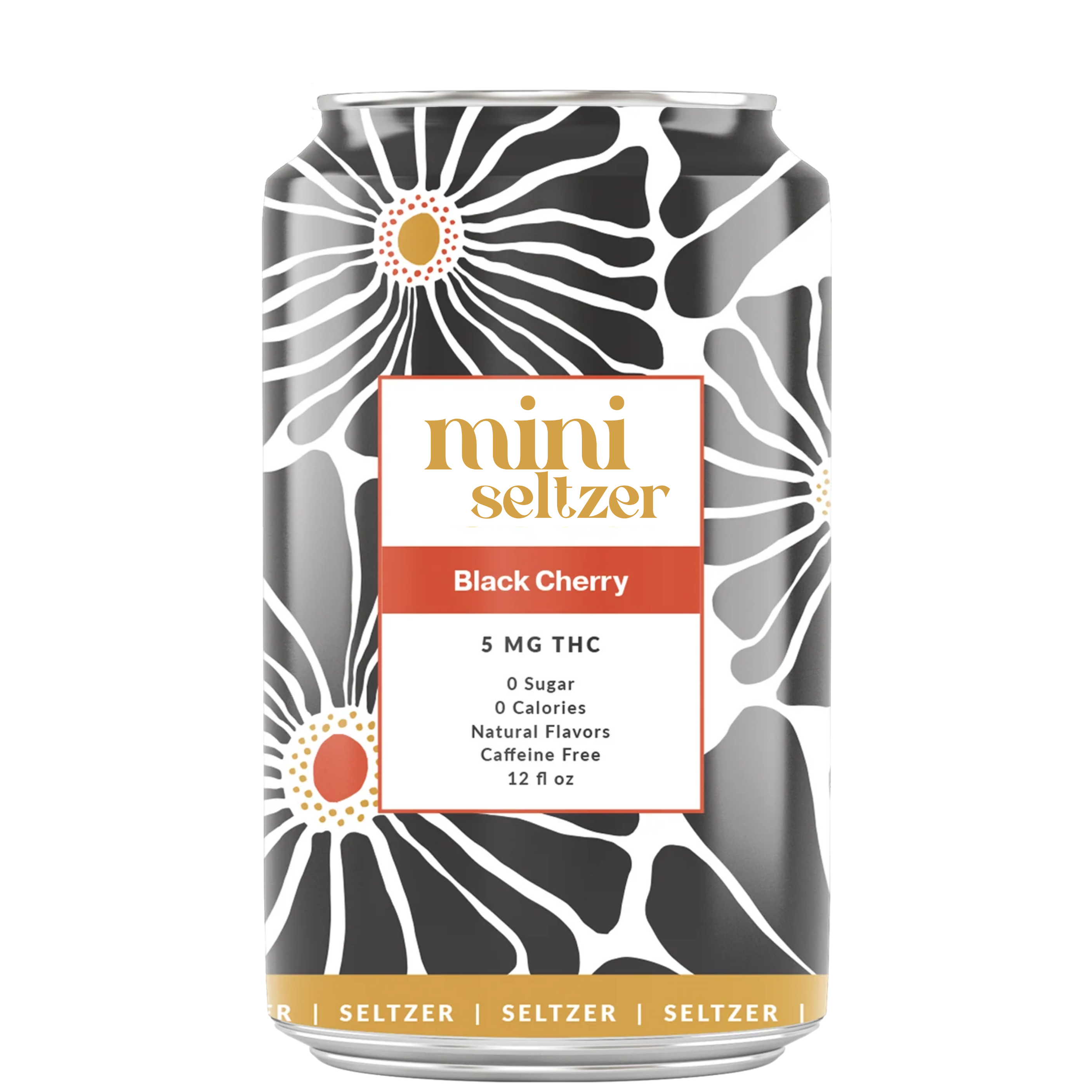 Black Cherry Seltzer w/ THC + CBG + CBC