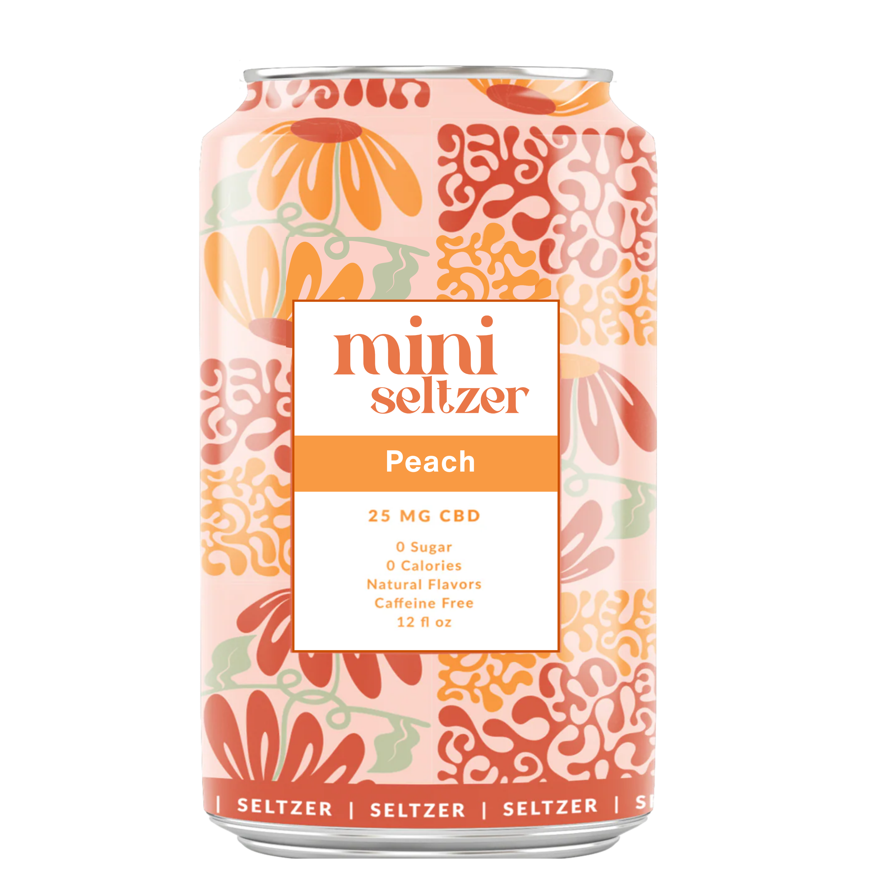 Peach Seltzer w/ CBD
