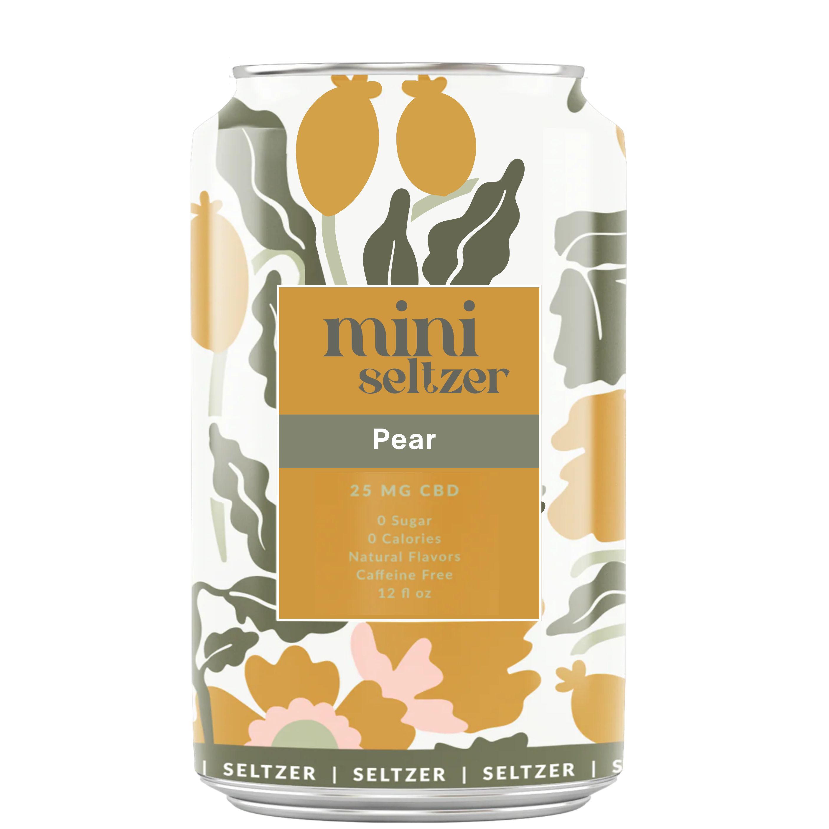 Pear Seltzer w/ CBD