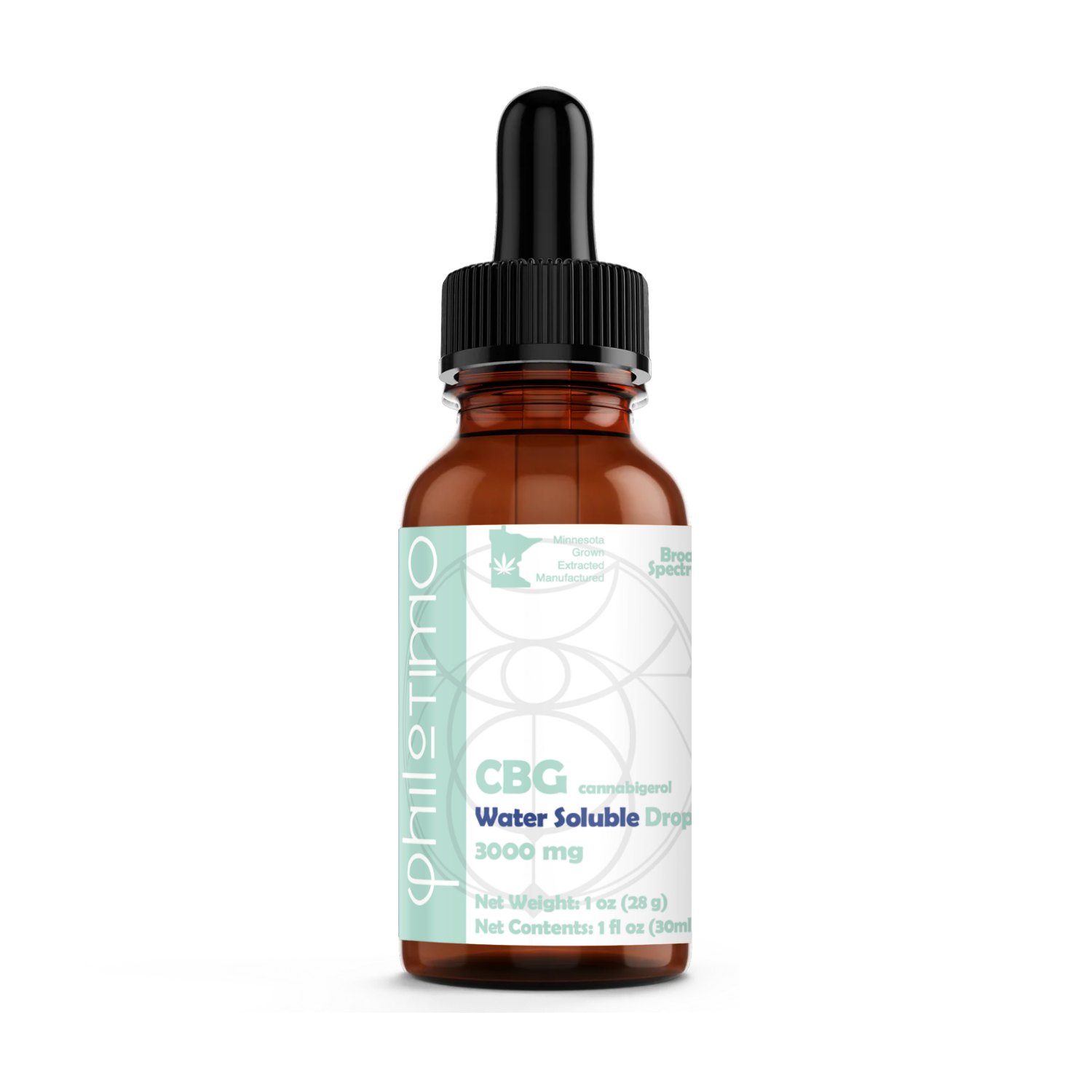 Water-Soluble CBG Drops - Broad Spectrum