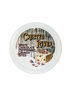 Delta-9 THC White Peppermint Crunch Chocolate