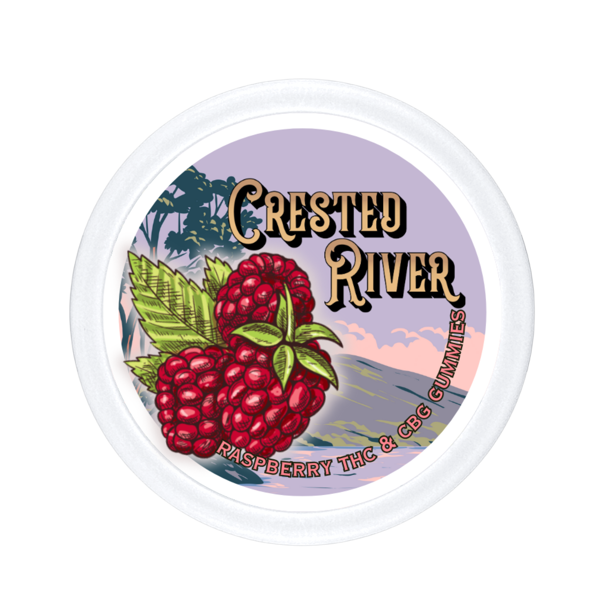 Raspberry Gummies w/ THC + CBG