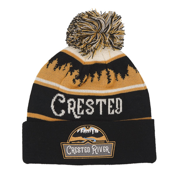 Crested River Beanie Pom