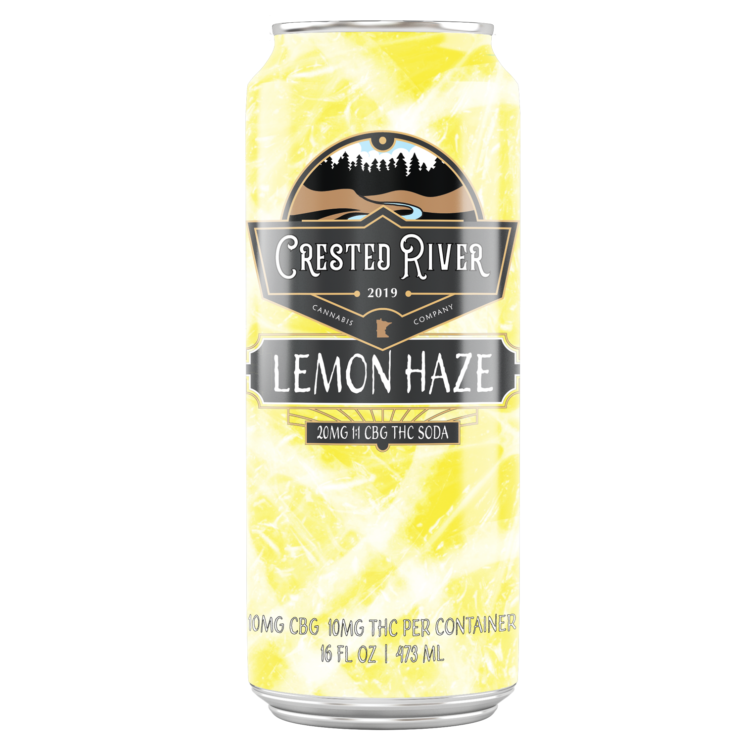 Homegrew Soda -  Lemon Haze w/ THC + CBG