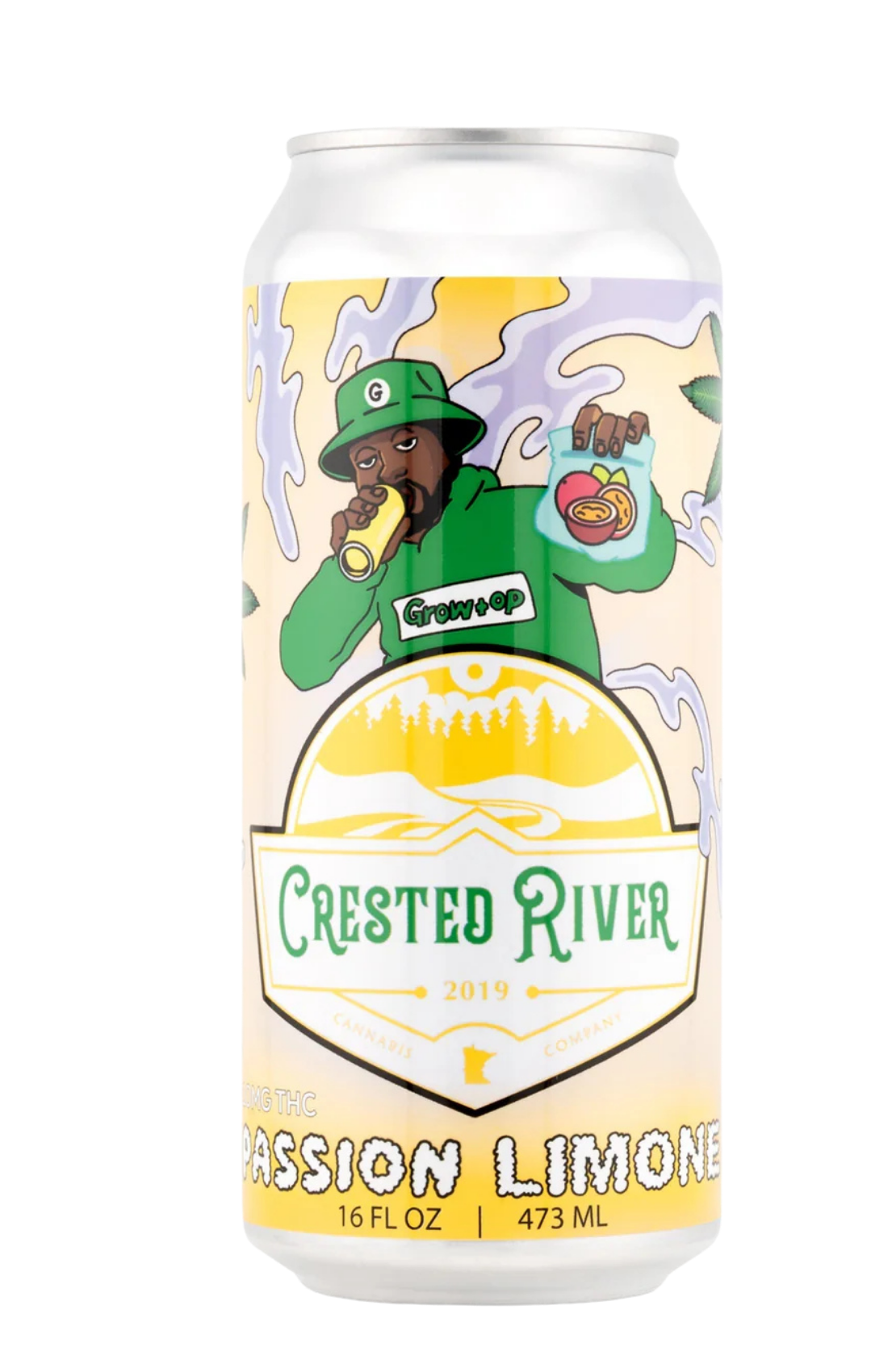 Passion Limone Soda w/ THC + CBG