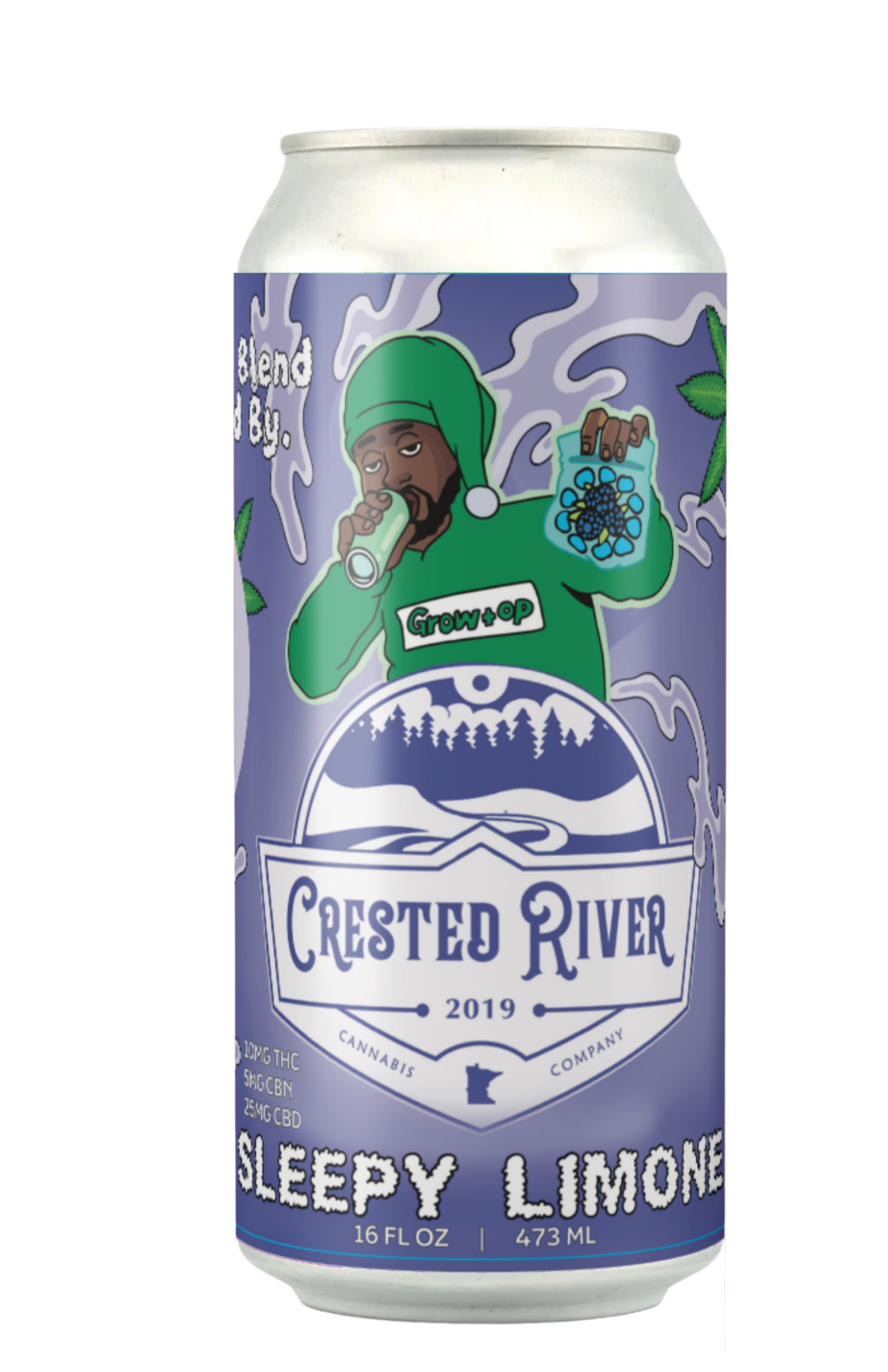 Sleepy Limone Soda w/ THC + CBD + CBN