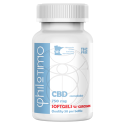 CBD Softgels with Curcumin